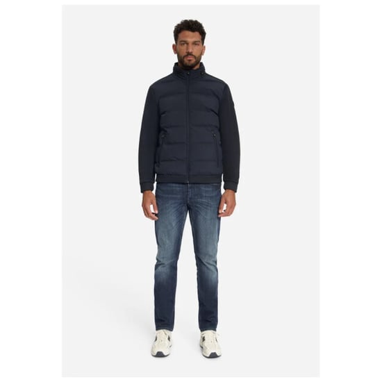 No Excess Jacket short fit sealed knitted mix dark night - Image 3