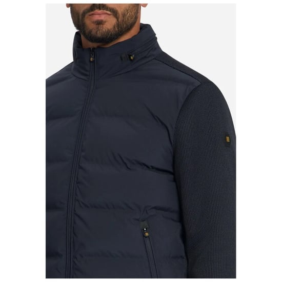 No Excess Jacket short fit sealed knitted mix dark night - Image 4