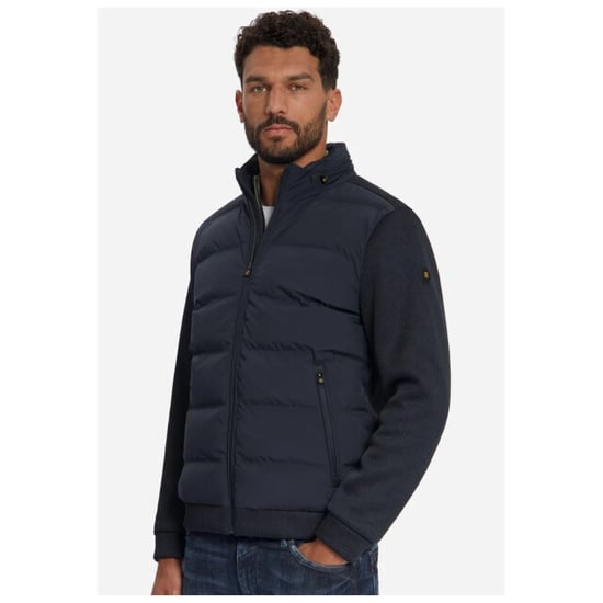 No Excess Jacket short fit sealed knitted mix dark night - Image 5