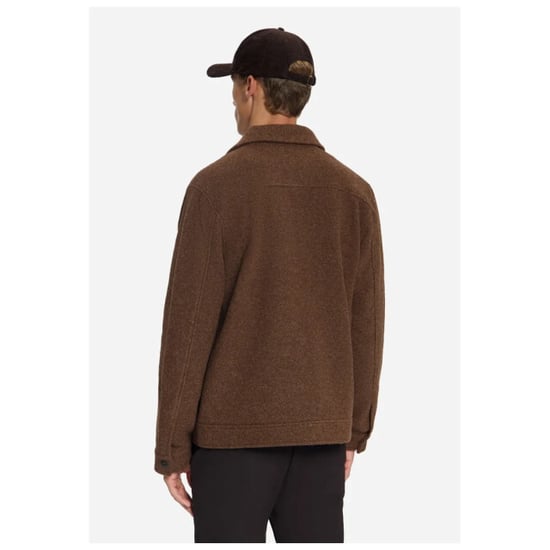 No Excess Jacket wool zipper light brown - Image 4
