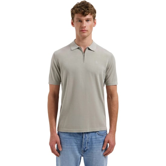 Dstrezzed Ds dorian zip polo - Image 1