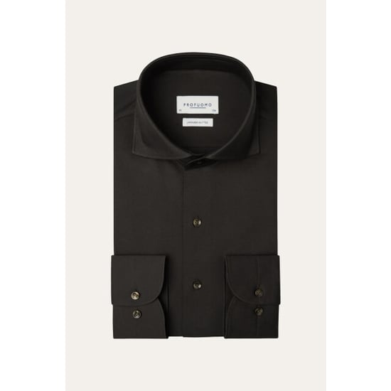 Profuomo Ppxh30021f shirt x-cutaway sf dark brown - Image 6