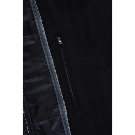 Matinique Harvey short jack 194011 dark navy heren wollen jack - - Image 5