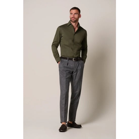 Profuomo shirt one piece sf ppxh30023b r army - Image 3