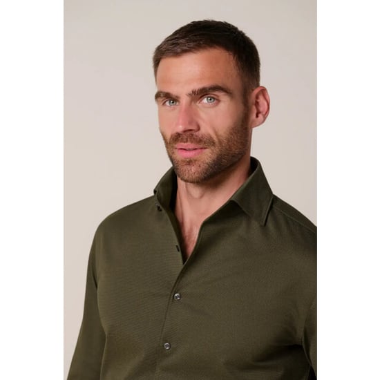 Profuomo shirt one piece sf ppxh30023b r army - Image 4