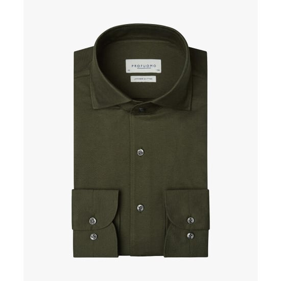 Profuomo shirt one piece sf ppxh30023b r army - Image 5