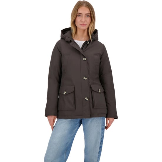Airforce 4 pocket parka dark coffee - Image 1