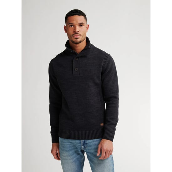Petrol Industries Heren trui m-ros-kwc206 9111 deep black - Image 1