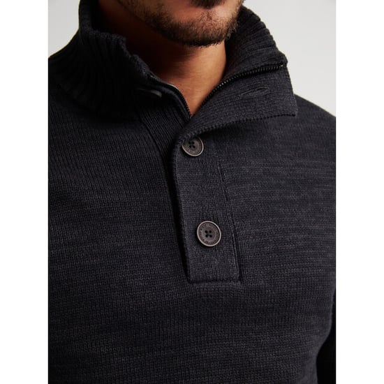 Petrol Industries Heren trui m-ros-kwc206 9111 deep black - Image 2
