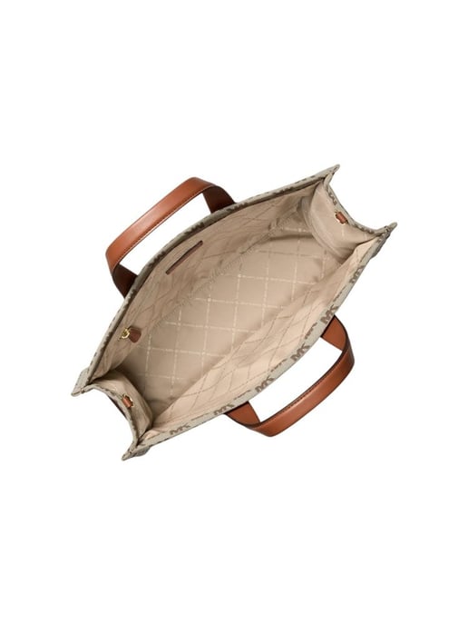 Michael Kors Tote Bag Beige/Ebony/Brown - Image 2