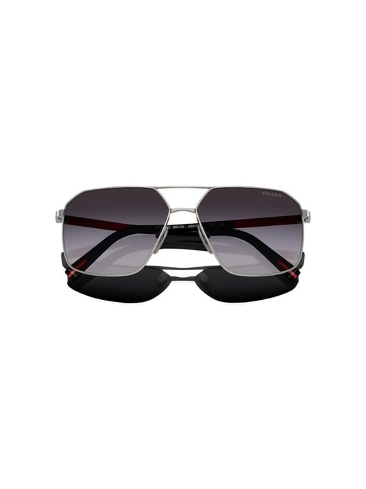 Prada Zonnebril Gunmetal - Image 2