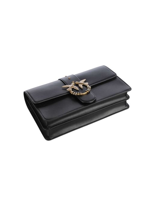 Pinko Schoudertas Zwart - Image 3