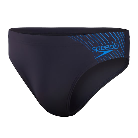 Speedo Mens Medley Logo Swim Briefs (Navy) - Image 1
