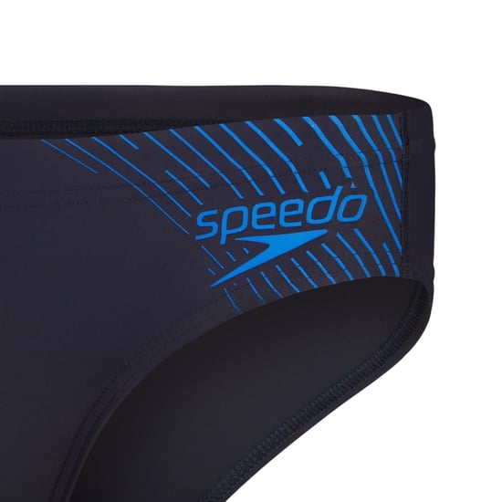 Speedo Mens Medley Logo Swim Briefs (Navy) - Image 3