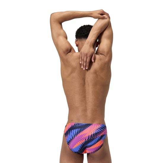 Speedo Mens Digital Print Eco Endurance+ Swim Briefs (Pink) - Image 3