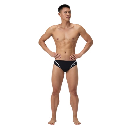 Speedo Mens Movement Swim Briefs (Black) - Image 4