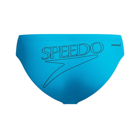Speedo Mens Big Logo Endurance+ Swim Briefs (Turquoise) - Image 2