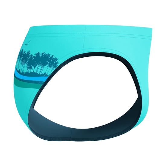 Speedo Mens Beachstar Surfer Swim Briefs (Arctic Glass) - Image 3