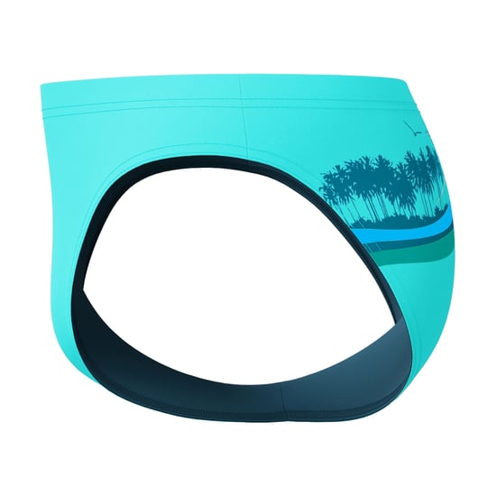 Speedo Mens Beachstar Surfer Swim Briefs (Arctic Glass) - Image 4