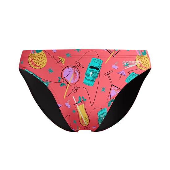 Speedo Mens Beachstar Cocktail Swim Briefs (Coral) - Image 2