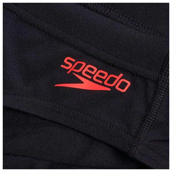 Speedo Mens Tech Panel Swim Briefs (Black) - Image 3
