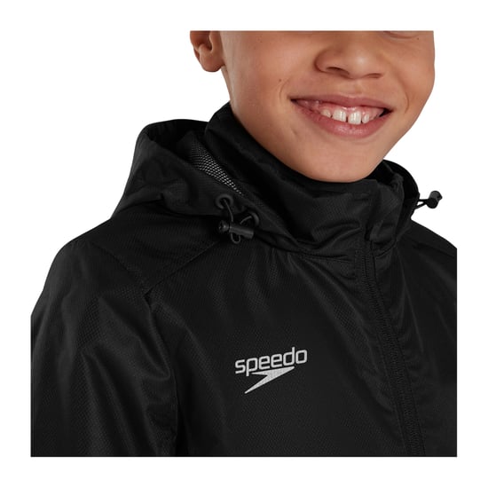 Speedo Boys Club Vaposhield Waterproof Jacket (Black) - Image 3