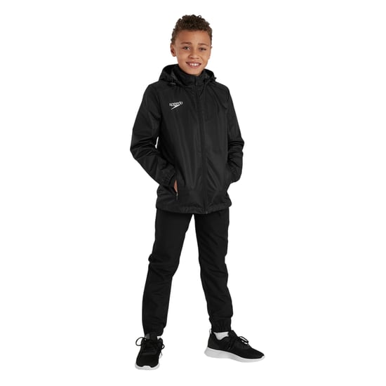 Speedo Boys Club Vaposhield Waterproof Jacket (Black) - Image 4