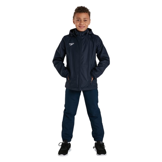 Speedo Boys Club Vaposhield Waterproof Jacket (Navy) - Image 4