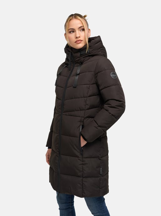 Marikoo Natsukoo dames winterjas – warm, teddyvoering & capuchon - Image 6