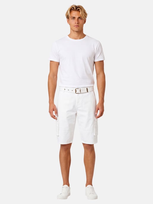 Arctic Seven Men’s Cargo Shorts AS-409 with Belt – Cotton, Comfortable & Functional - Image 4