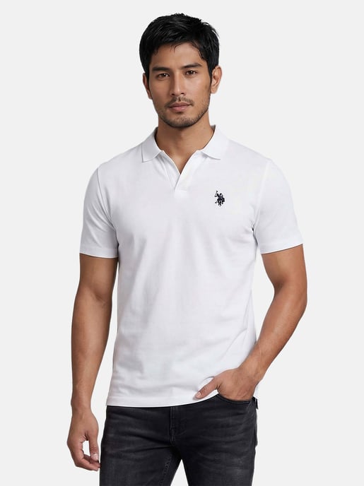 U.S. Polo Assn. men’s polo shirt with open collar - Image 5