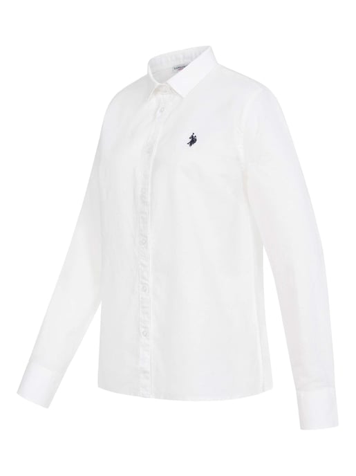 U.S. Polo Assn. women’s linen shirt in linen cotton blend - Image 2