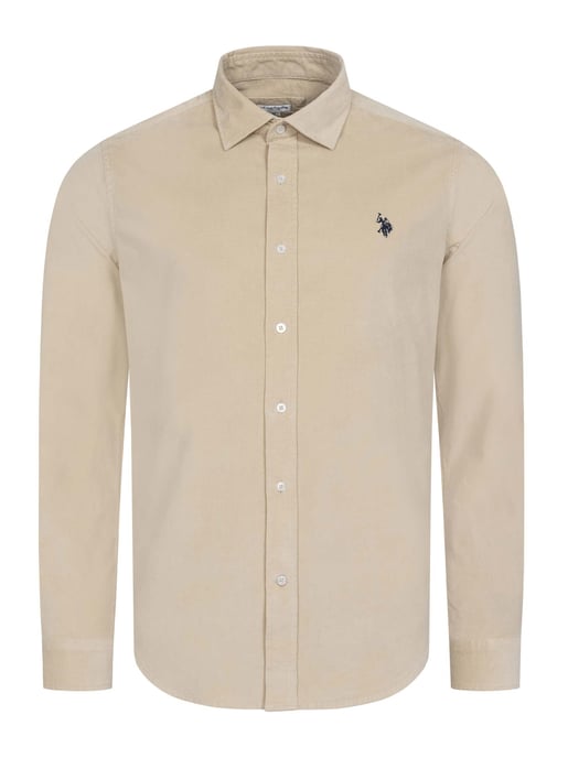 U.S. Polo Assn. heren corduroy overhemd van katoen met stretch - Image 1