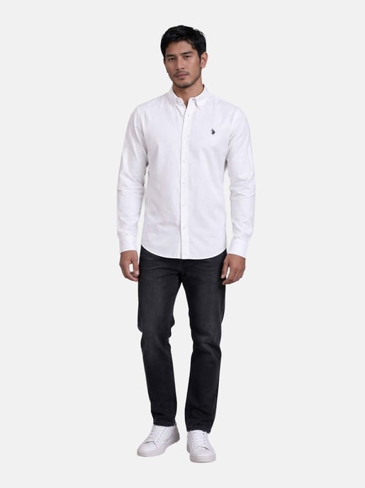 U.S. Polo Assn. heren overhemd met button-down kraag - Image 4