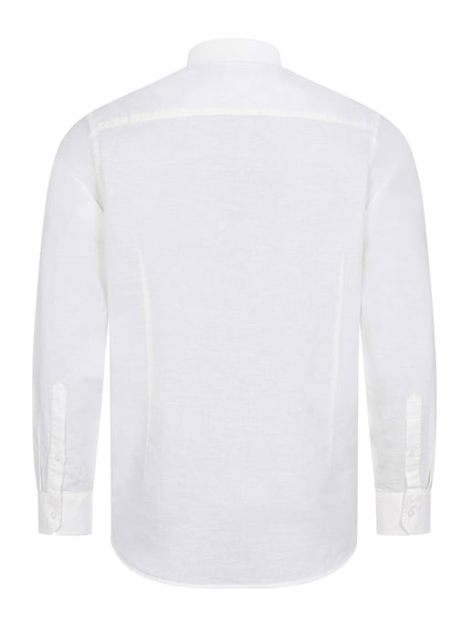 U.S. Polo Assn. heren linnen overhemd van linnen-katoenmix - Image 3
