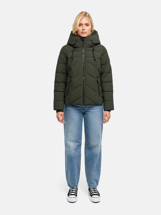 Marikoo Naanda vinterjacka för dam med teddyfoder - Image 5