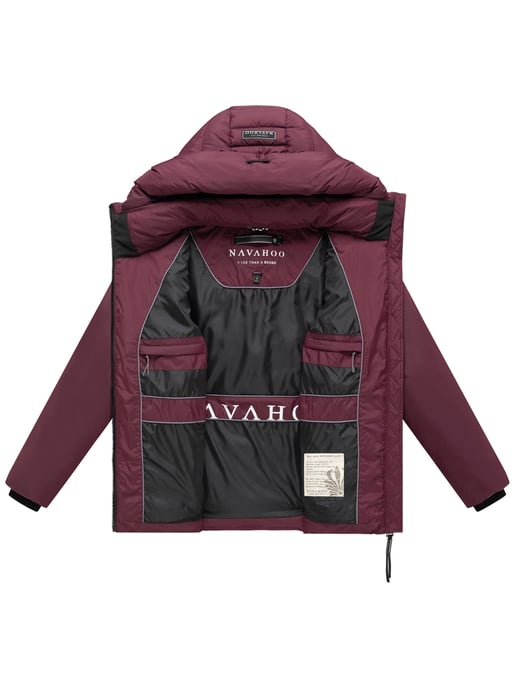 Navahoo Waldengel quiltad vinterjacka för dam med huva - Image 4