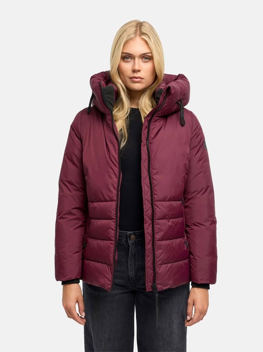Navahoo Waldengel quiltad vinterjacka för dam med huva - Image 6