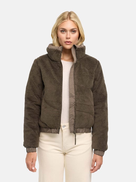 Marikoo Yuvaa teddyjacka för dam med varm vaddering - Image 6
