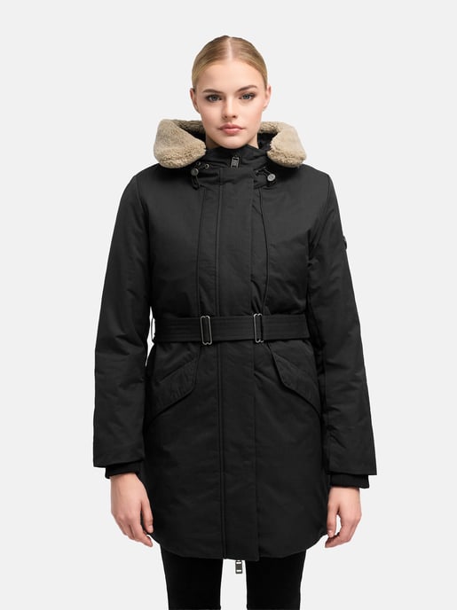 Marikoo dames winterparka Calistaa met verstelbare tailleriem - Image 5