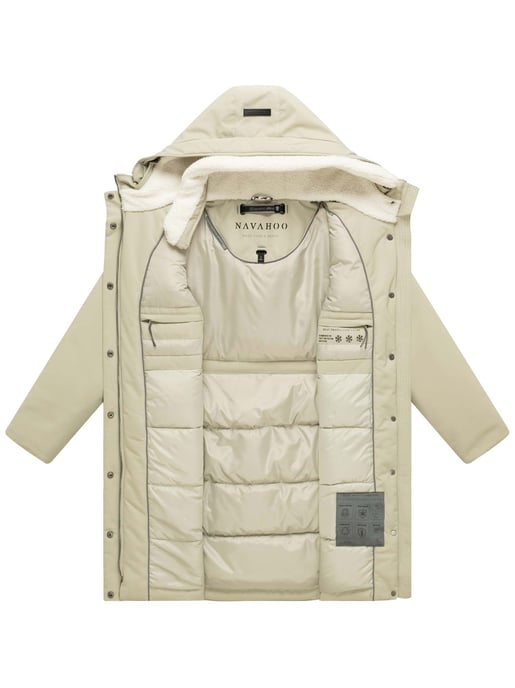 Navahoo dames winterparka Bibber-Beauty met teddyvoering - Image 5