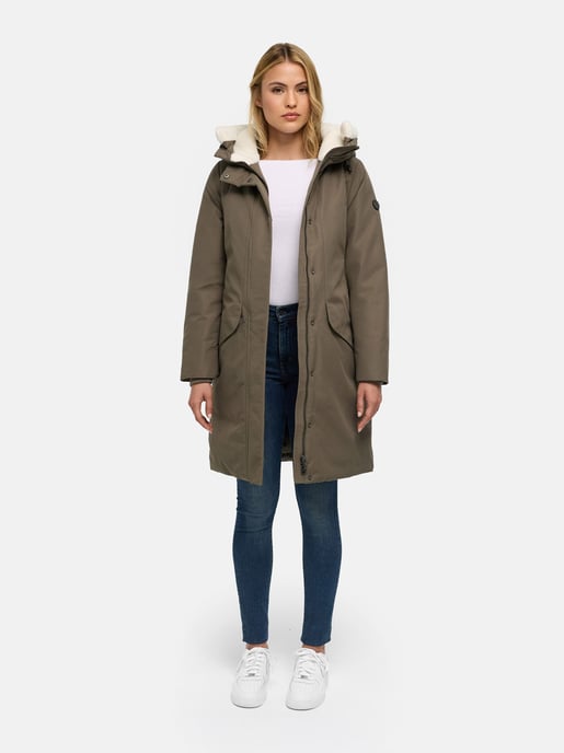 Navahoo dames winterparka Bibber-Beauty met teddyvoering - Image 6