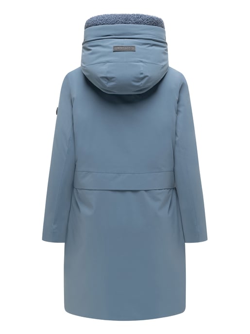 Marikoo Pakaami vinterparkas för dam med teddyfodrad huva - Image 3