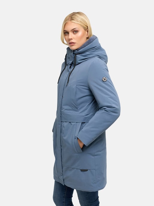 Marikoo Pakaami vinterparkas för dam med teddyfodrad huva - Image 6