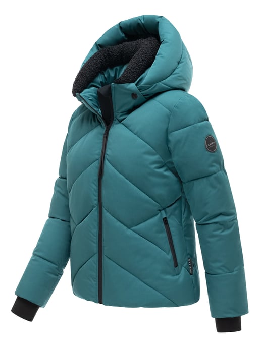 Marikoo women’s winter jacket Shinamii with teddy lining - Image 2
