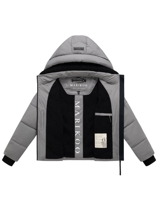 Marikoo women’s winter jacket Shinamii with teddy lining - Image 4