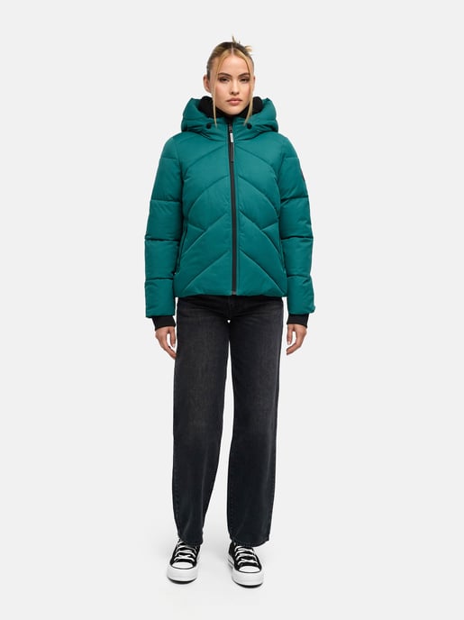 Marikoo women’s winter jacket Shinamii with teddy lining - Image 5