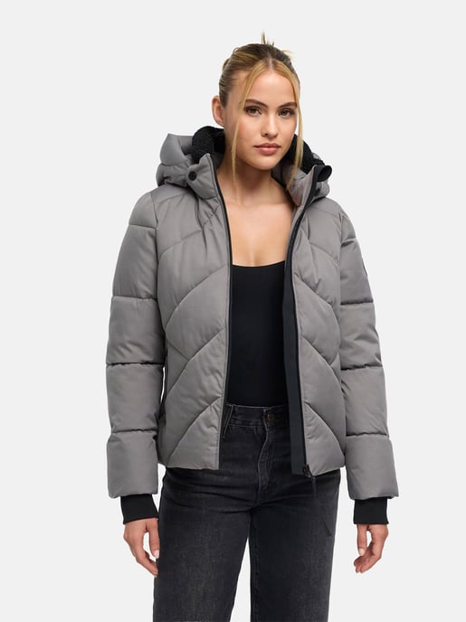 Marikoo women’s winter jacket Shinamii with teddy lining - Image 6
