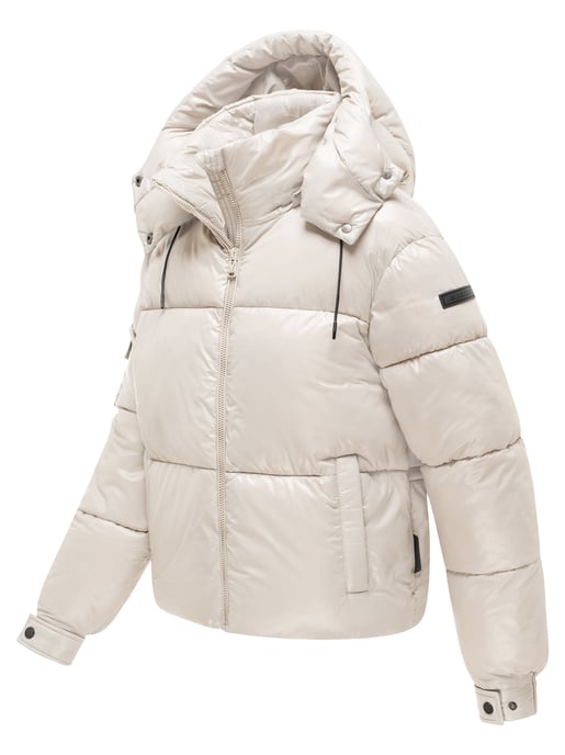 Marikoo Glimini women’s winter jacket with removable hood - Image 2