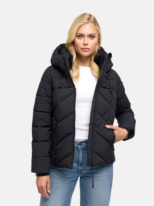 Marikoo Naanda vinterjacka för dam med teddyfoder - Image 6